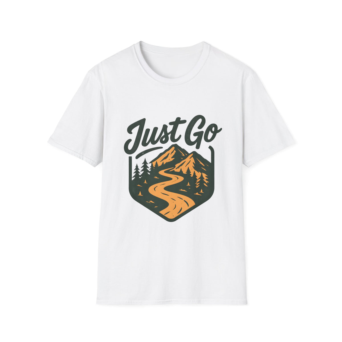 Just Go - Front Print