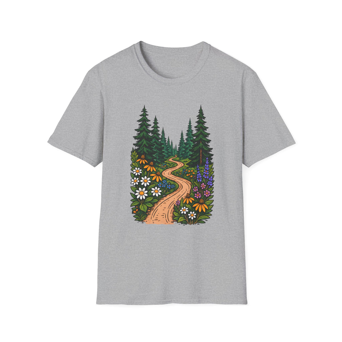 Winding Woodlands - Front Print