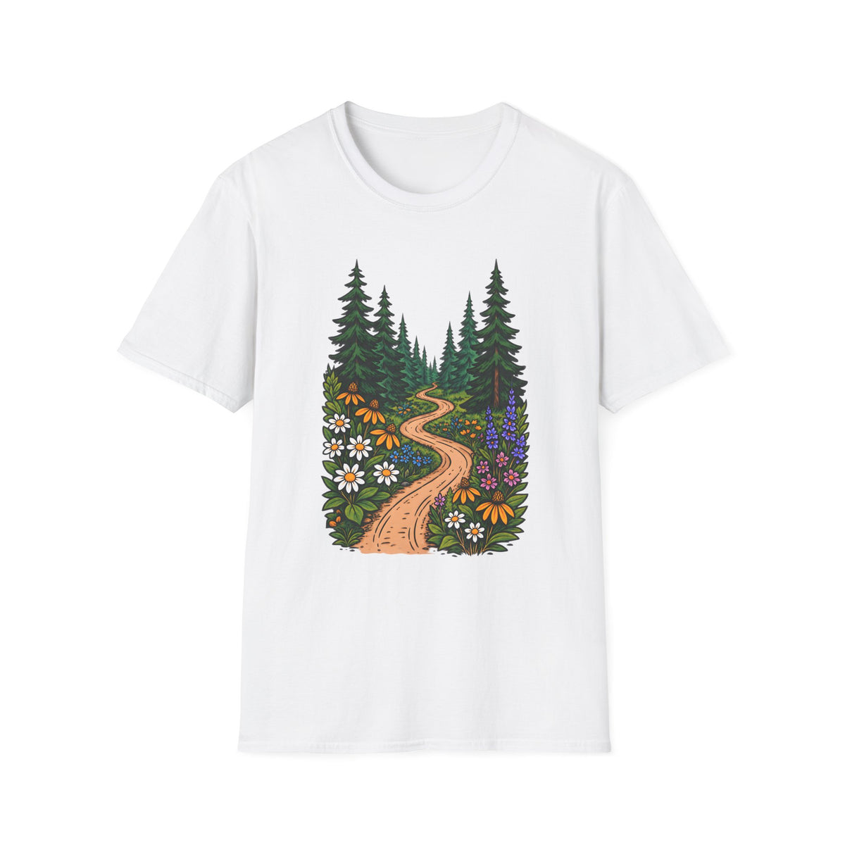 Winding Woodlands - Front Print