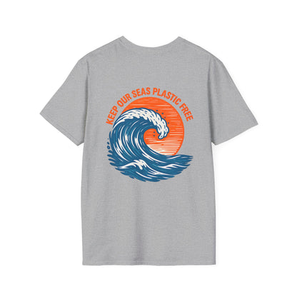 Keep Our Seas Plastic Free - Back Print