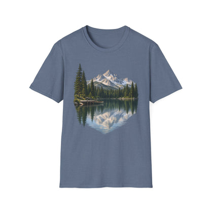 Mountain Lake Reflection - Front Print
