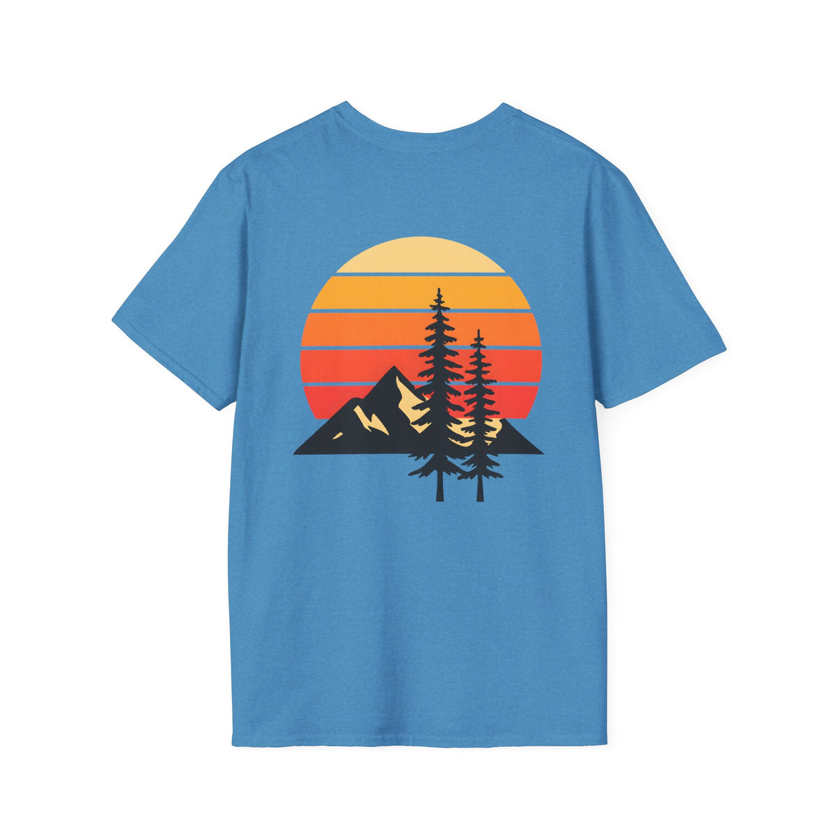 Mountain Sunset (Back Print)