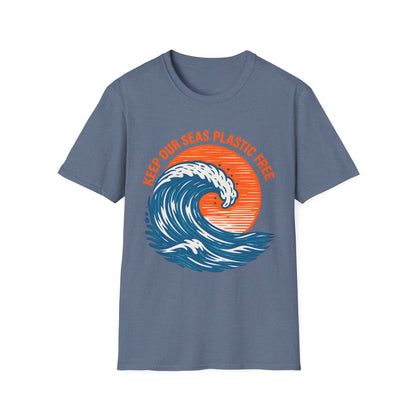Keep Our Seas Plastic Free - Front Print