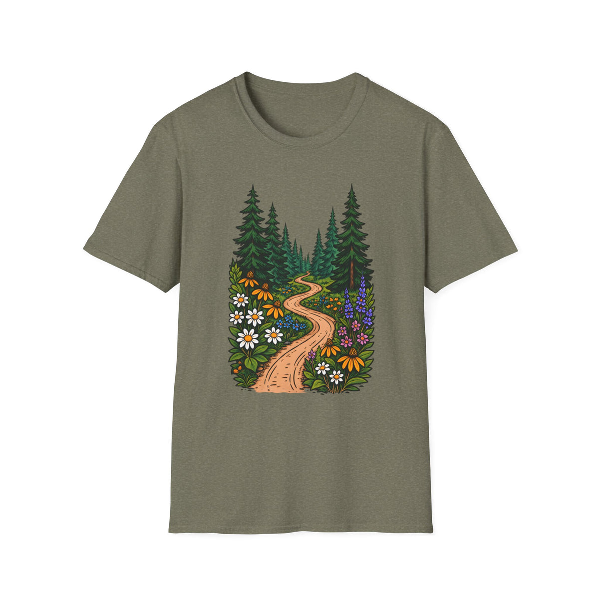 Winding Woodlands - Front Print
