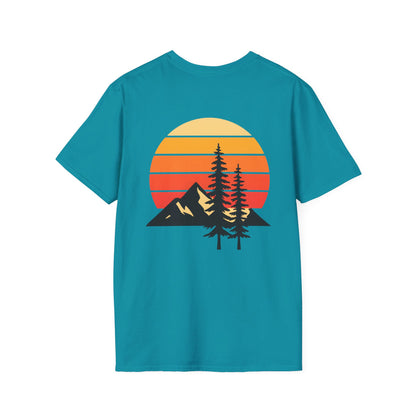 Mountain Sunset (Back Print)