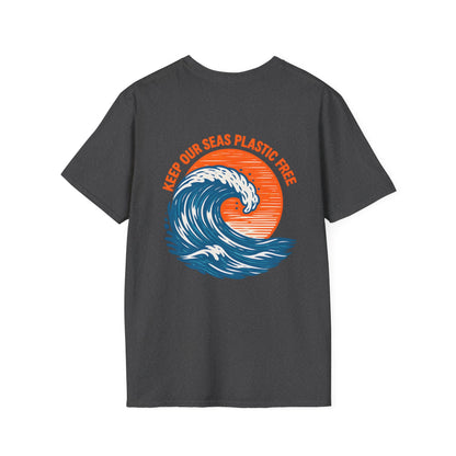 Keep Our Seas Plastic Free - Back Print
