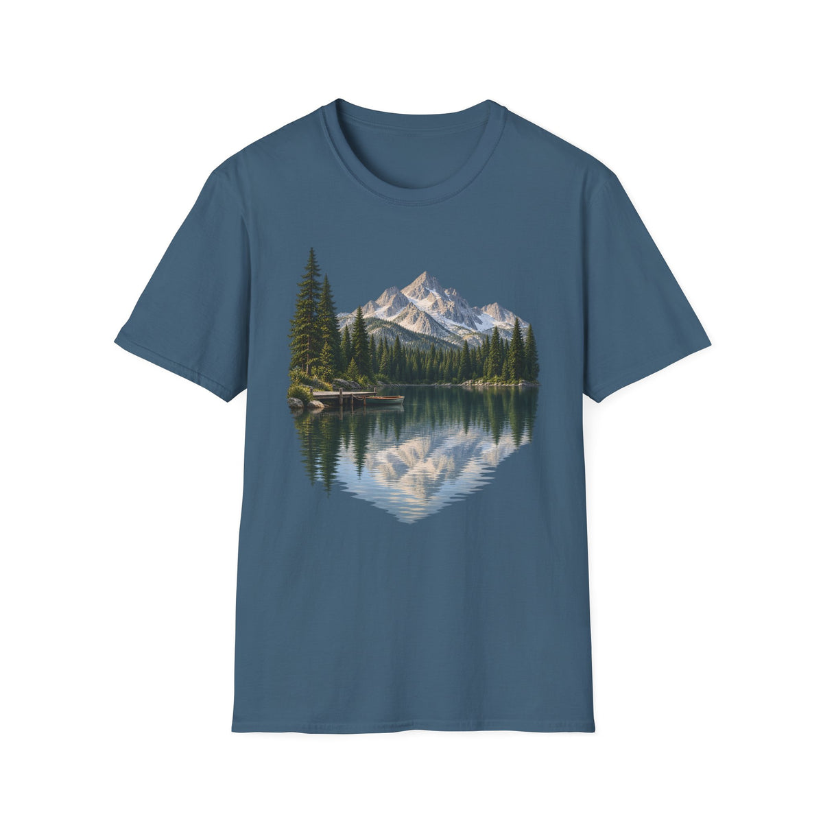 Mountain Lake Reflection - Front Print