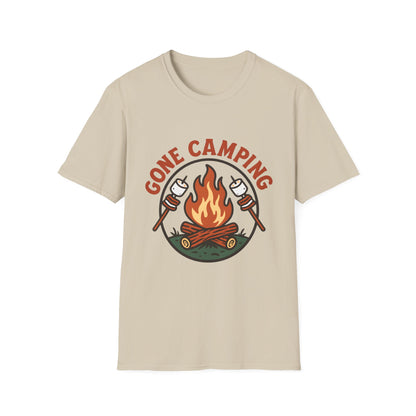 Gone Camping - Front Print