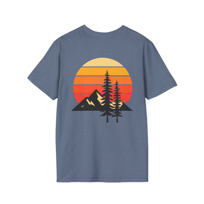 Mountain Sunset (Back Print)
