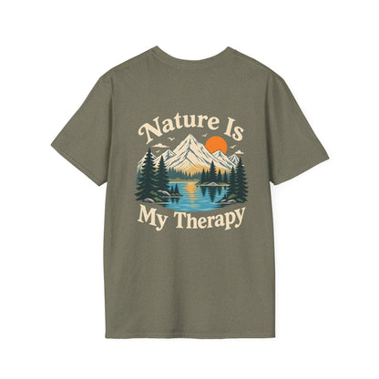 Nature Is My Therapy - Back Print