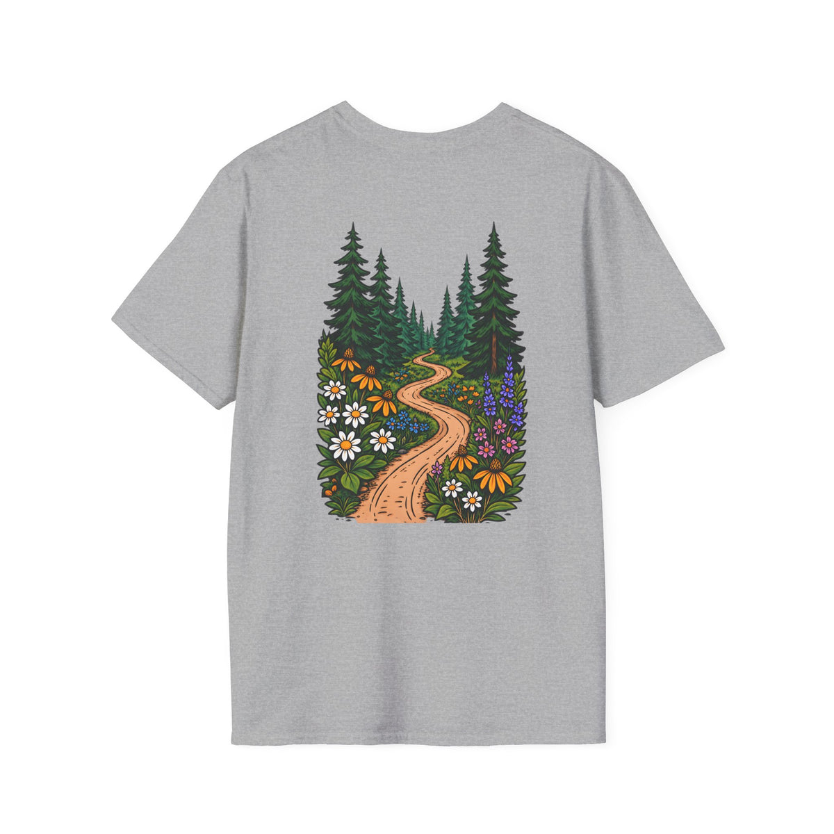 Winding Woodlands - Back Print