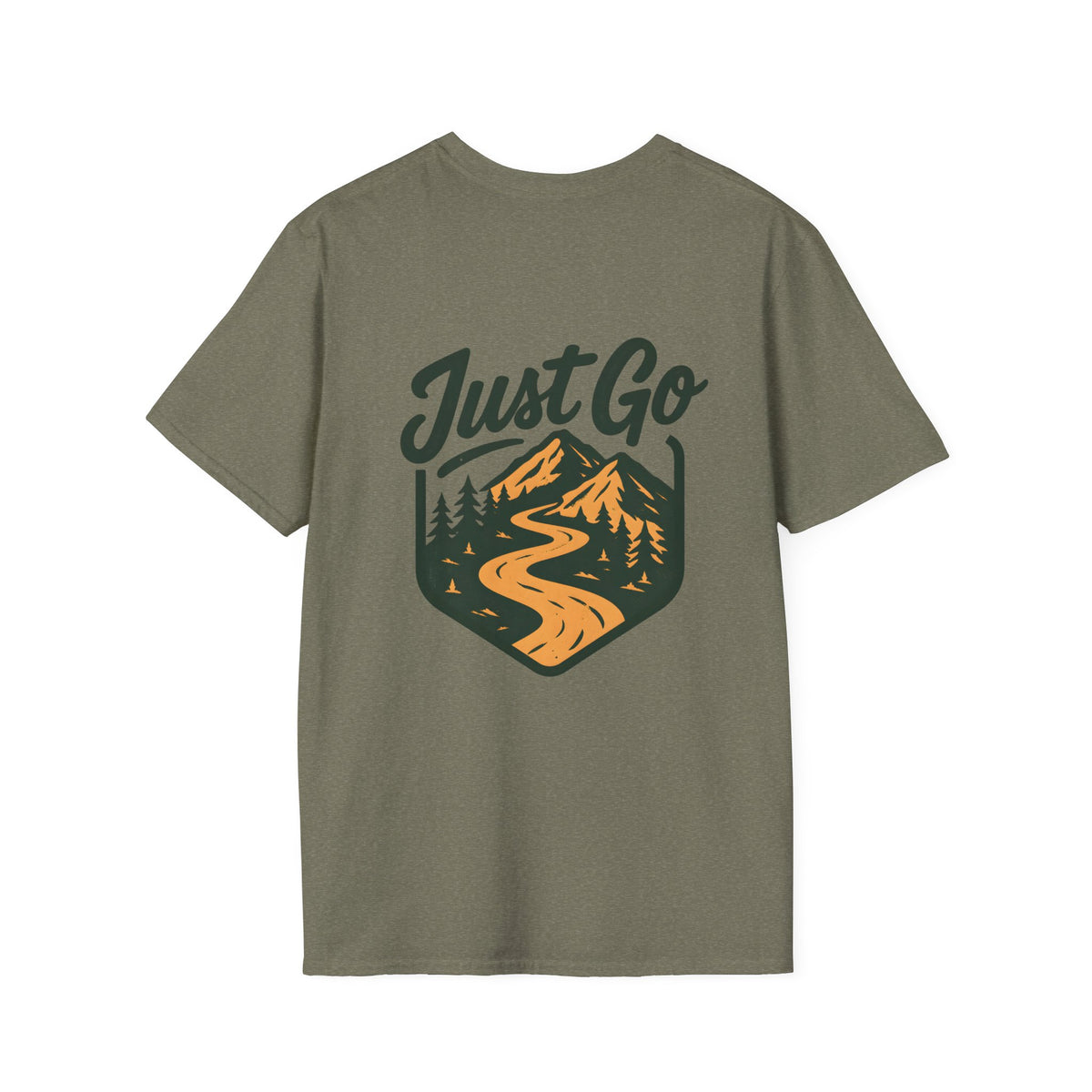 Just Go - Back Print