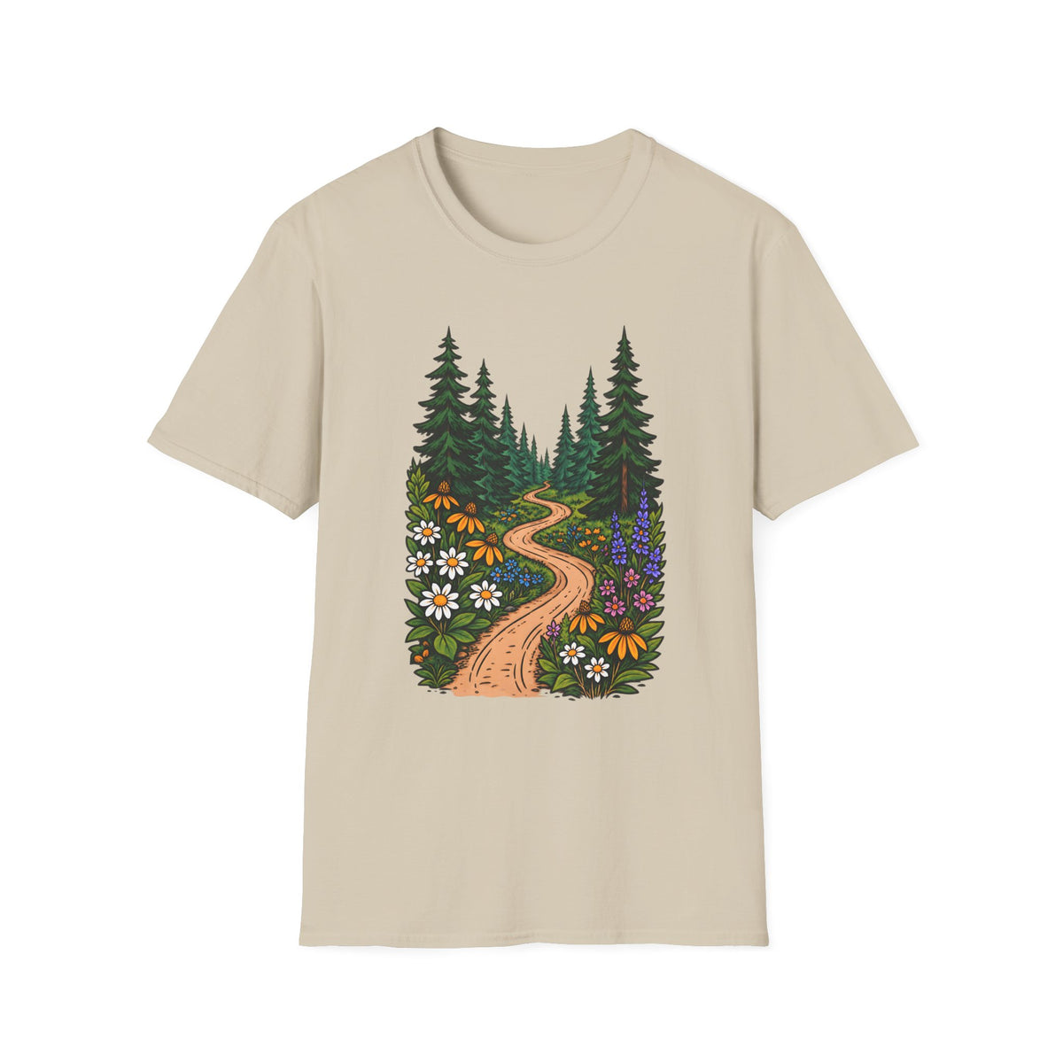 Winding Woodlands - Front Print