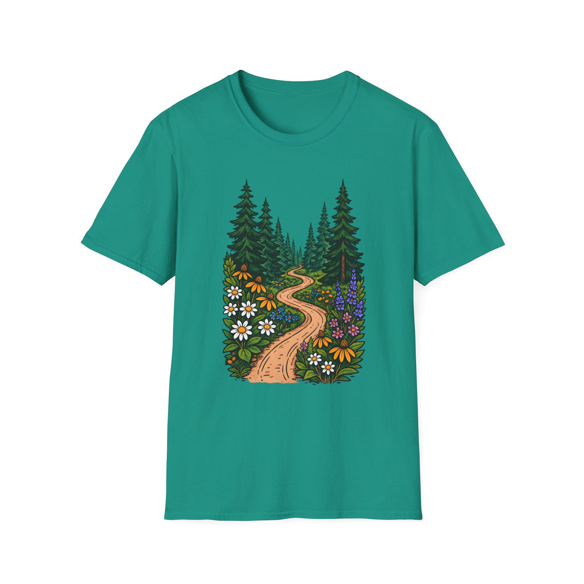 Winding Woodlands - Front Print