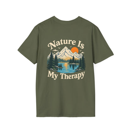 Nature Is My Therapy - Back Print