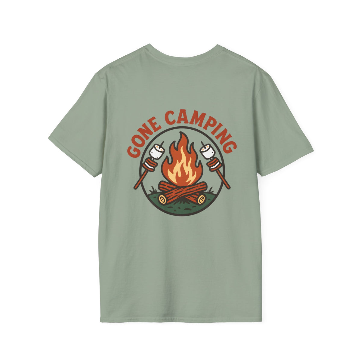 Gone Camping - Back Print