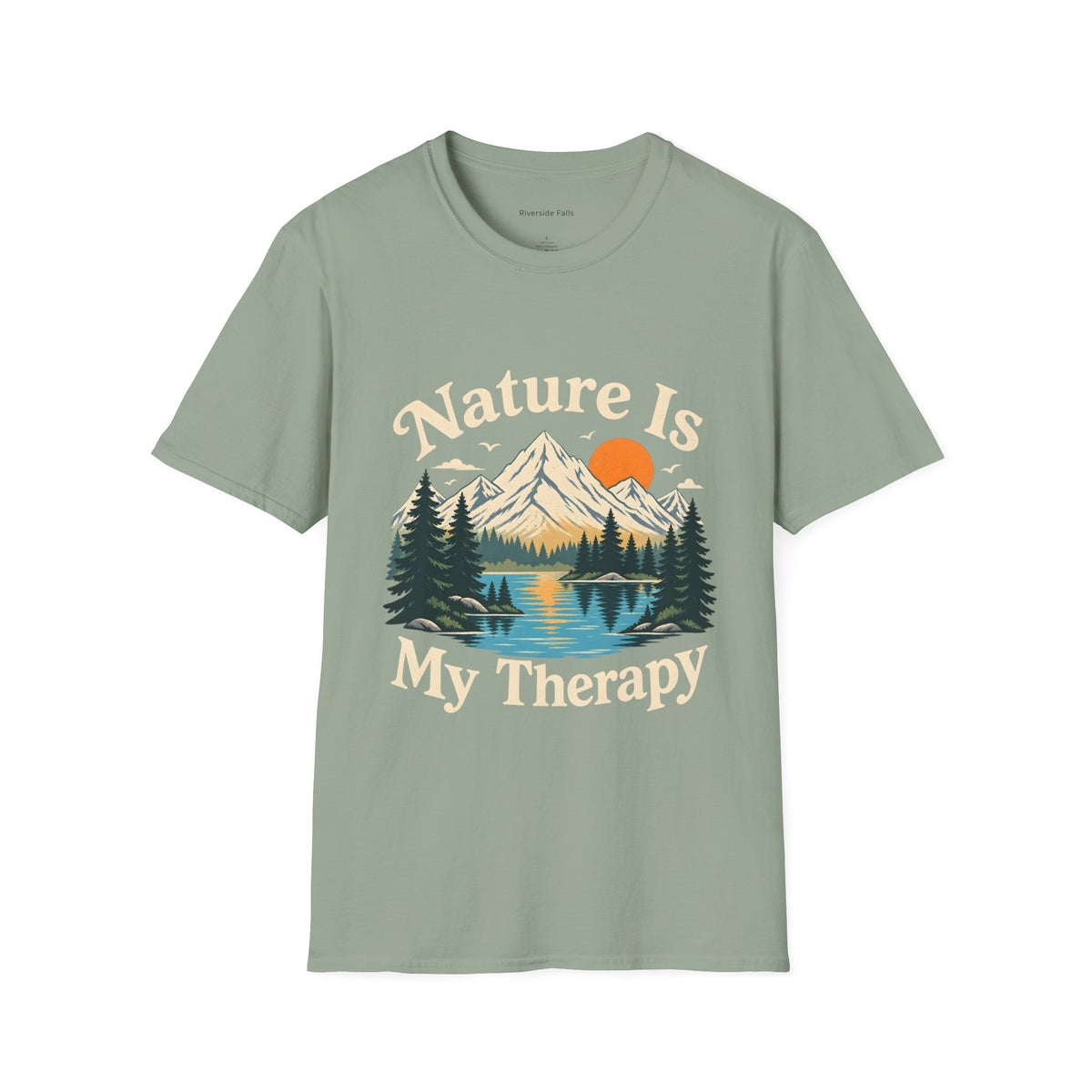 Nature Is My Therapy - Front Print