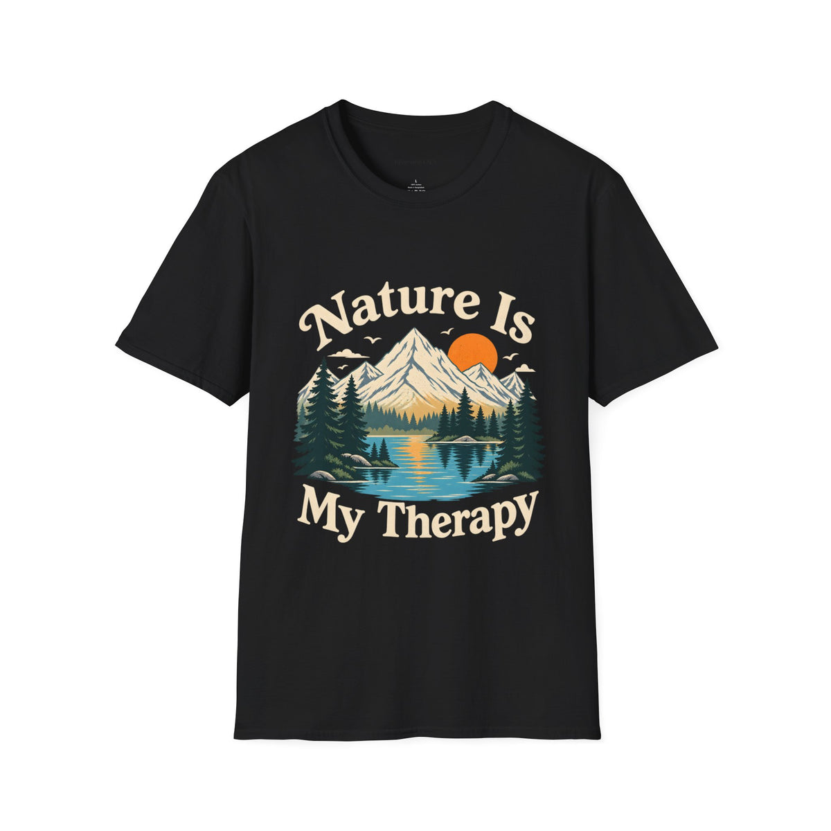 Nature Is My Therapy - Front Print