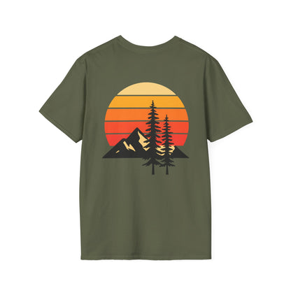 Mountain Sunset (Back Print)