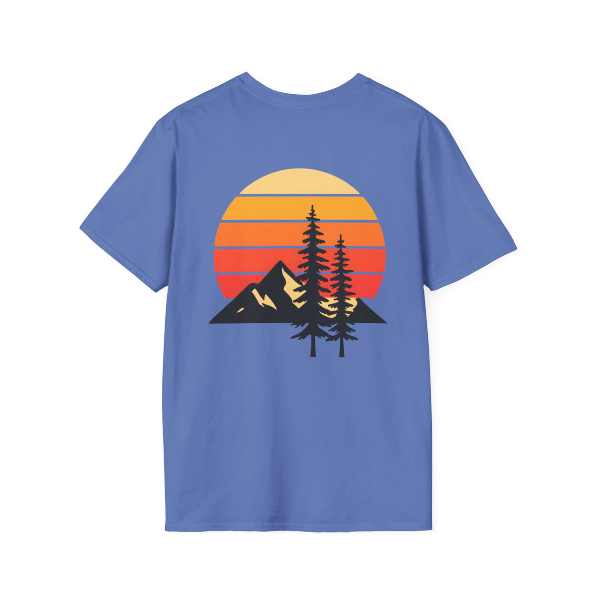 Mountain Sunset (Back Print)
