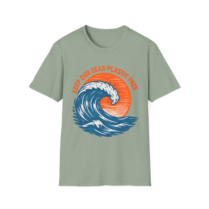 Keep Our Seas Plastic Free - Front Print