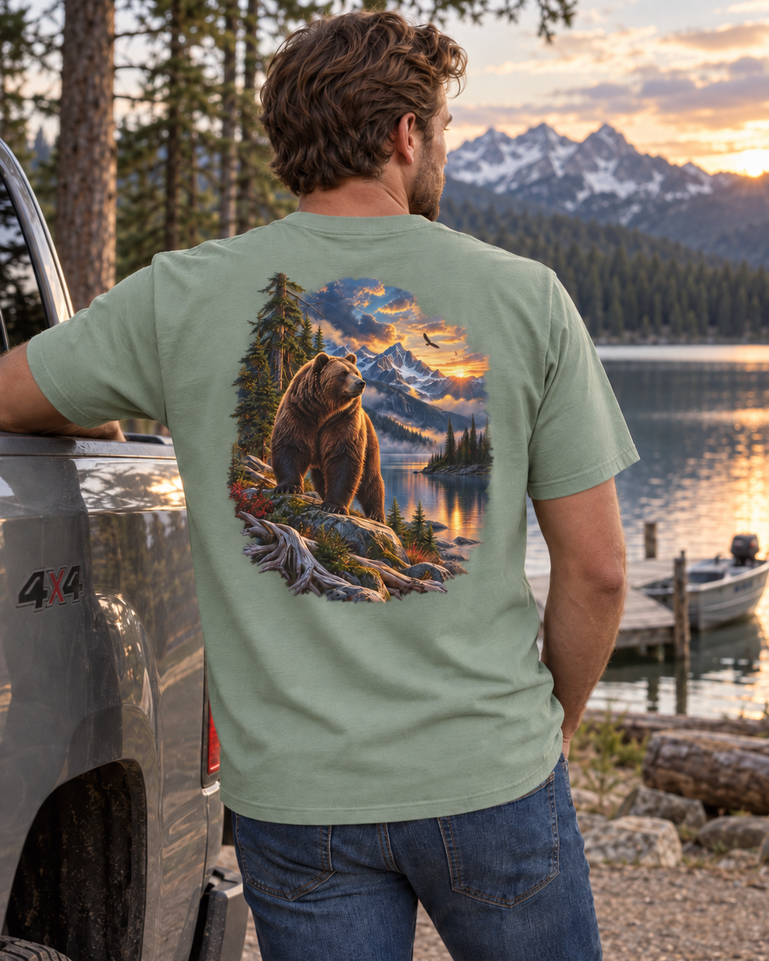 Wilderness Bear - Back Print