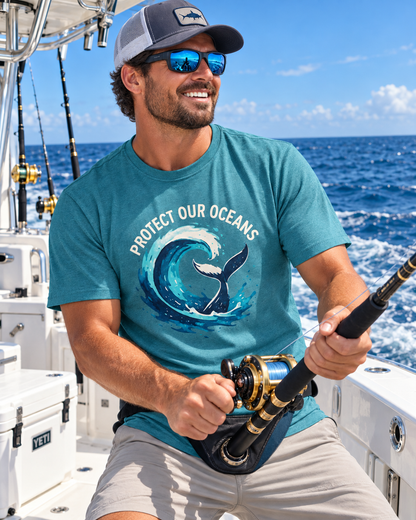 Protect Our Oceans - Front Print