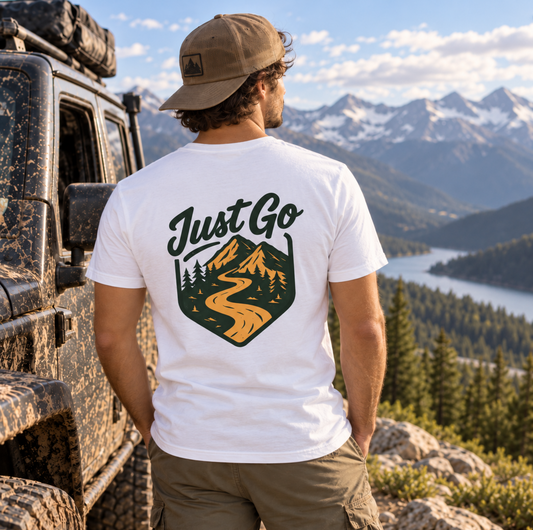 Just Go - Back Print