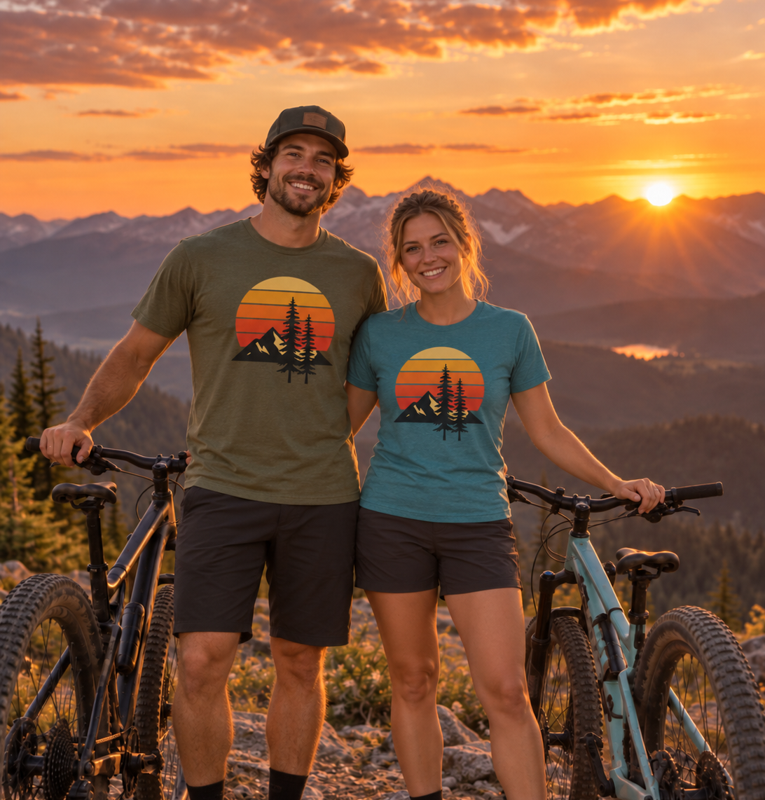 Mountain Sunset - Front Print