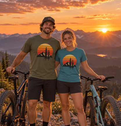Mountain Sunset - Front Print