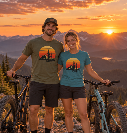 Mountain Sunset - Front Print