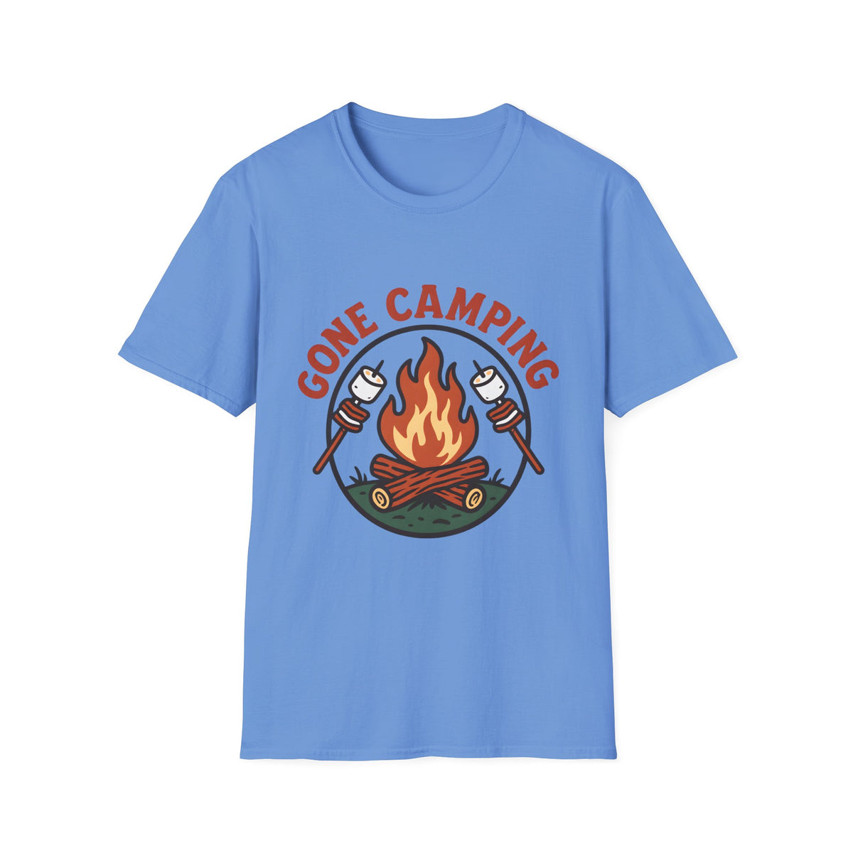 Gone Camping - Front Print