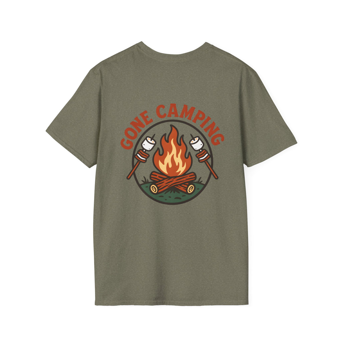 Gone Camping - Back Print