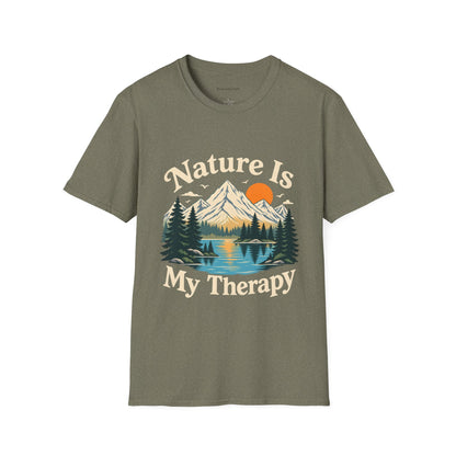 Nature Is My Therapy - Front Print
