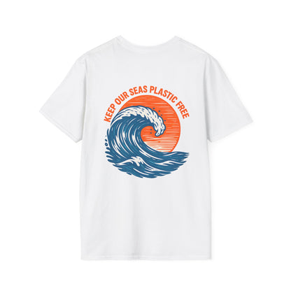 Keep Our Seas Plastic Free - Back Print