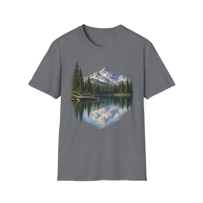 Mountain Lake Reflection - Front Print