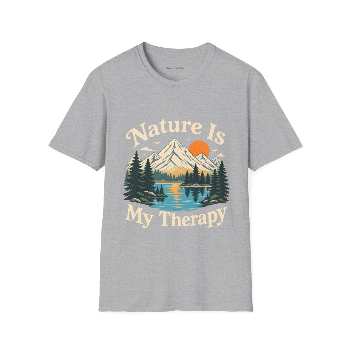 Nature Is My Therapy - Front Print