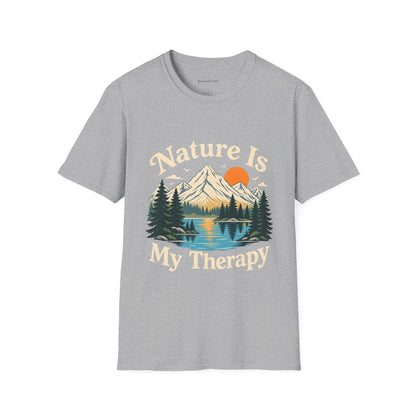 Nature Is My Therapy - Front Print