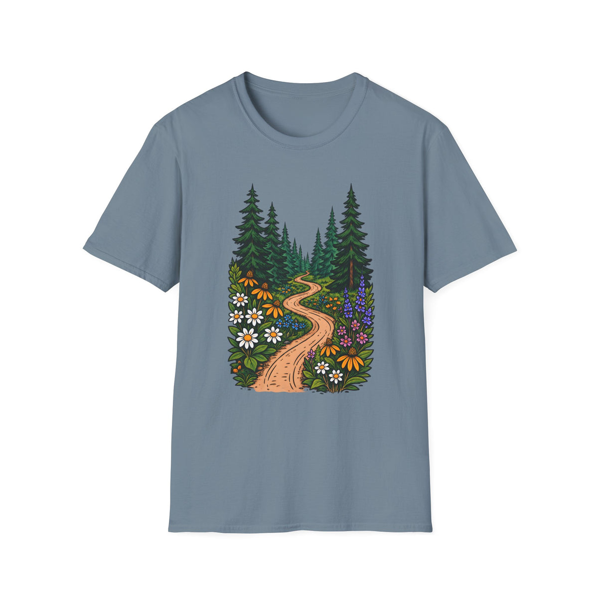 Winding Woodlands - Front Print