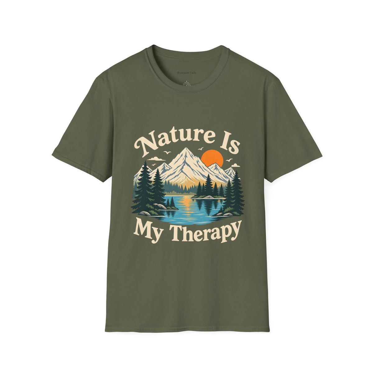 Nature Is My Therapy - Front Print