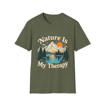 Nature Is My Therapy - Front Print