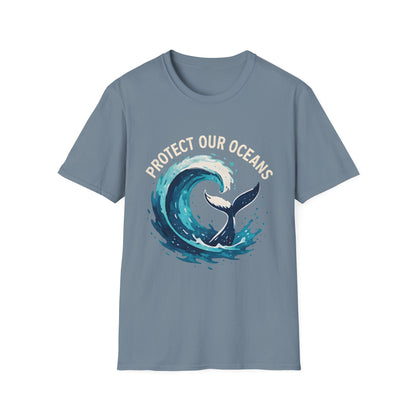 Protect Our Oceans - Front Print