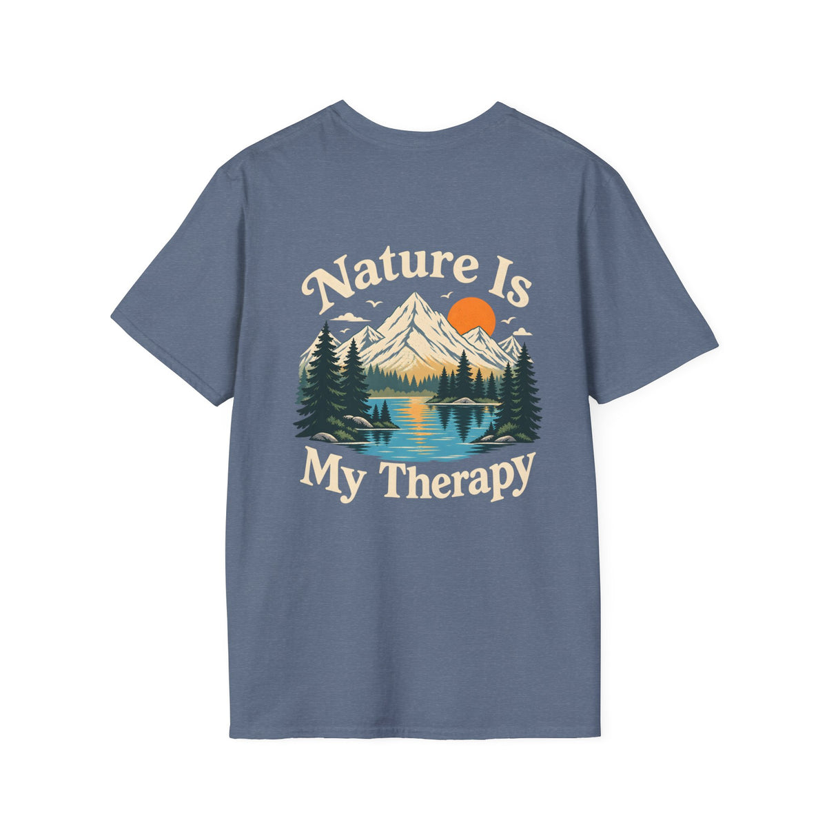 Nature Is My Therapy - Back Print