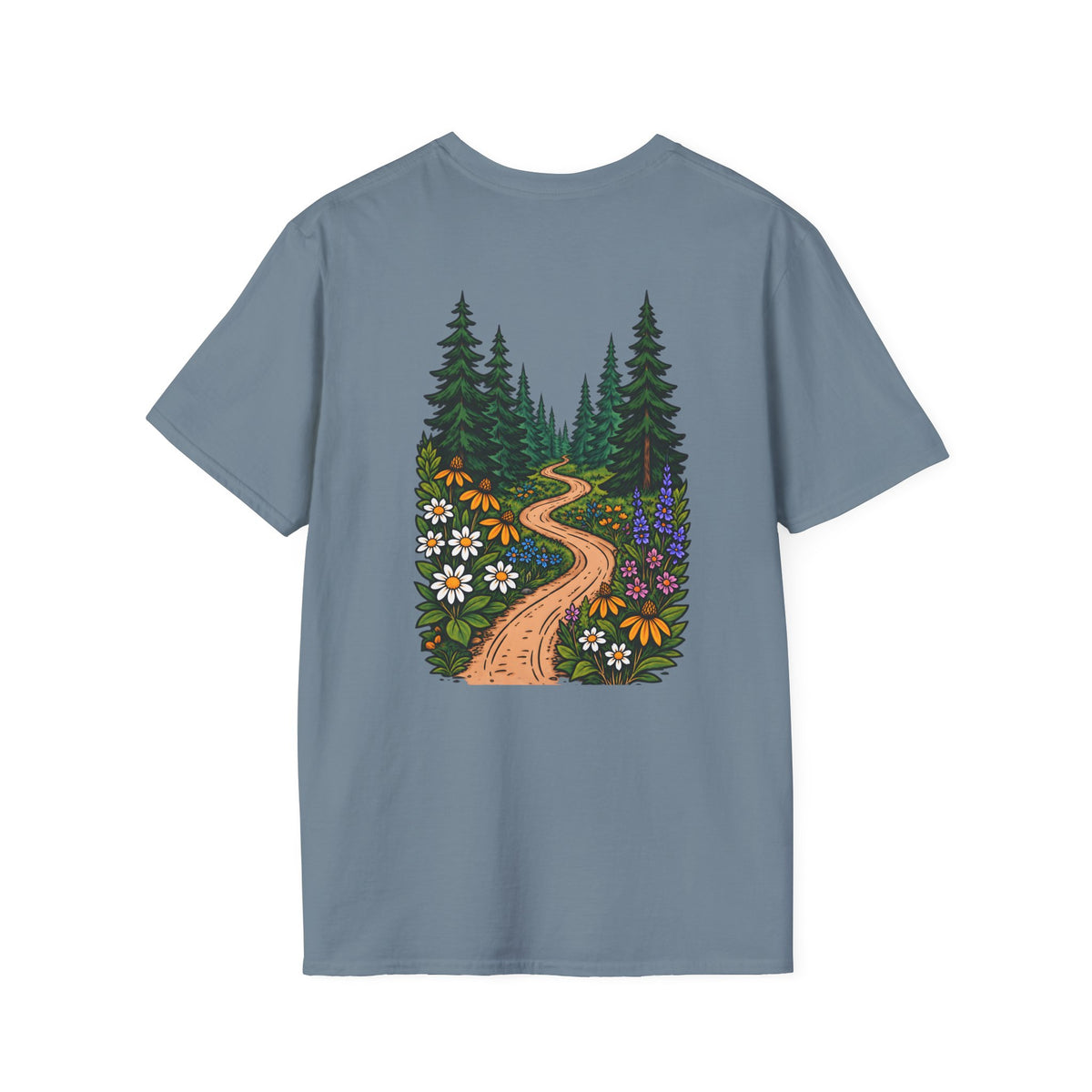 Winding Woodlands - Back Print