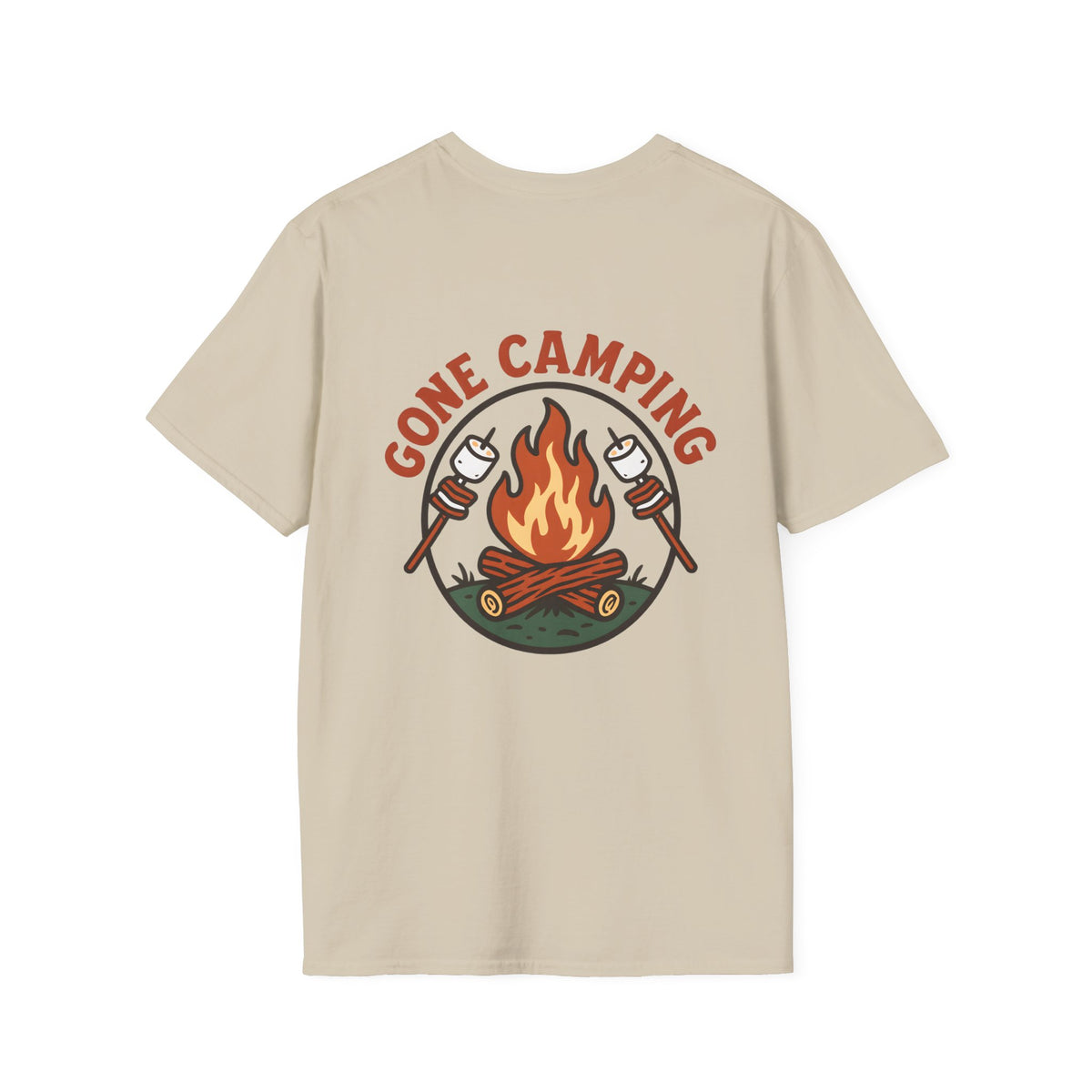 Gone Camping - Back Print