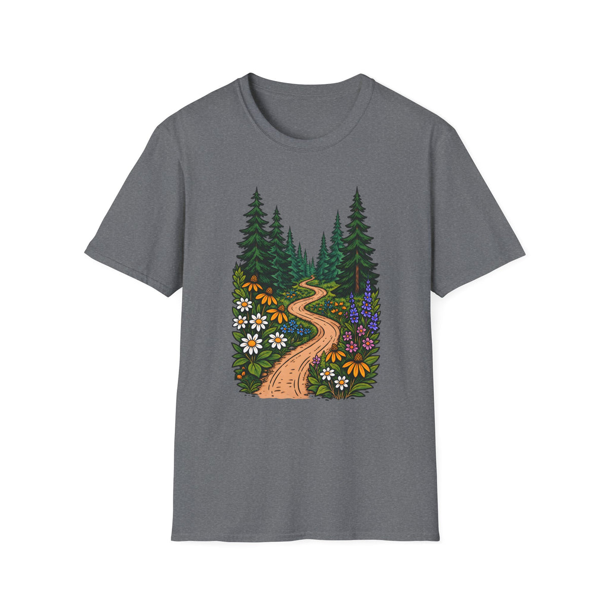 Winding Woodlands - Front Print