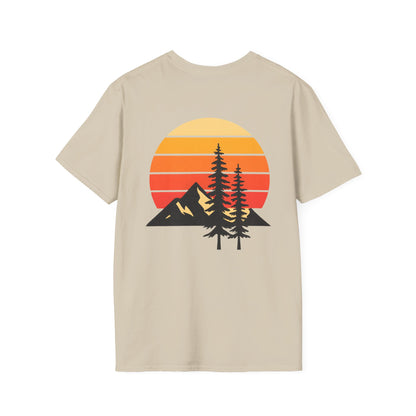 Mountain Sunset (Back Print)