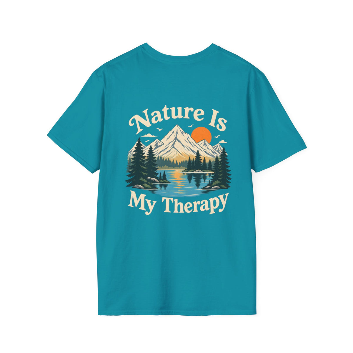 Nature Is My Therapy - Back Print