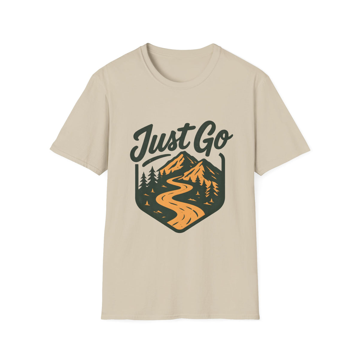 Just Go - Front Print