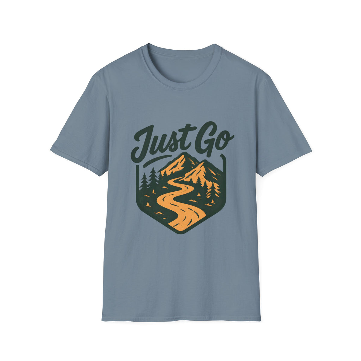 Just Go - Front Print